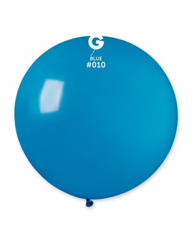 30"PALLONI LATTICE PASTELLO BLU CF.10