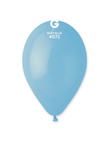 10"PALLONI LATTICE PAST.BABY BLUE CF.100