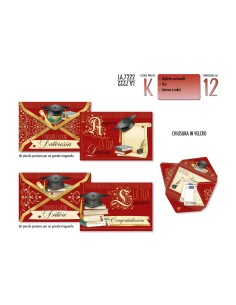 BIGLIETTI LAUREA PORTASOLDI CF.6