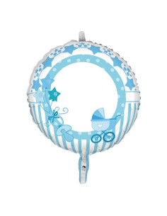 MYLAR CM 45 LITTLE BABY CELESTE
