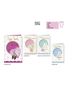 BIGLIETTO NOZZE PZ 6