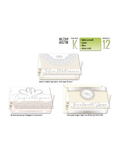 BIGLIETTO NOZZE PORTASOLDI CF 6