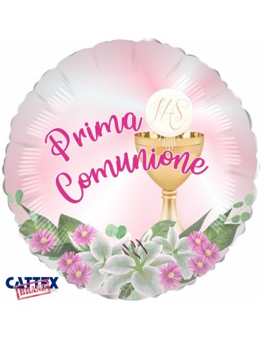 18"COMUNIONE ROSA
