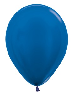 PALLONCINO BLUE METALLIZZAT(540)12"CF.50