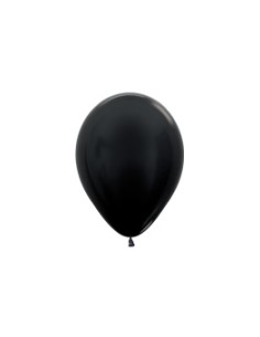 PALLONCINO NERO METALLIZZAT.(580)5"CF.50