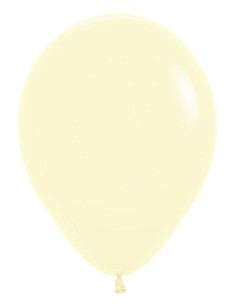 PALLONCINO GIALLO PASTELLO(620)12"CF.50