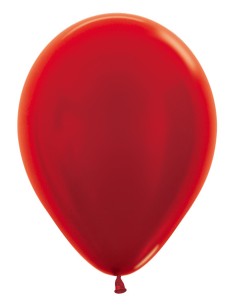 PALLONCINO ROSSO METALLIZZ.(515)12"CF.50