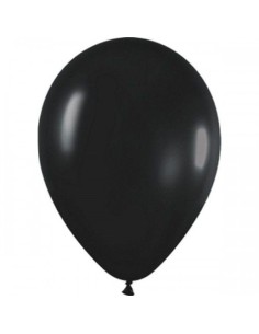 PALLONCINO NERO METALLIZZ.(580)12"CF.100