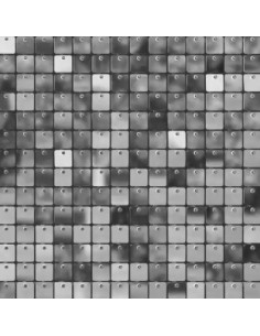 PANNELLO 30X30 CM PIXEL ARGENTO ORIGINAL