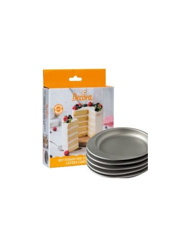 SET 5 STAMPI CUORE 15X2H CM PER TORTE ASTRATI