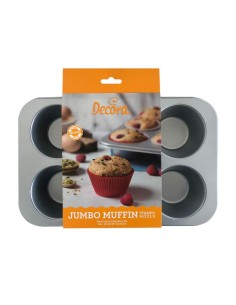 STAMPO 6 JUMBO MUFFIN DIAM 9MM 34X22X4,5