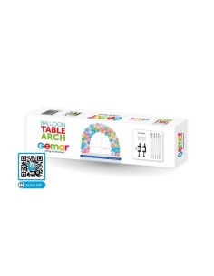 STRUTTURA ARCO PALLONI DA TAVOLO CM 150