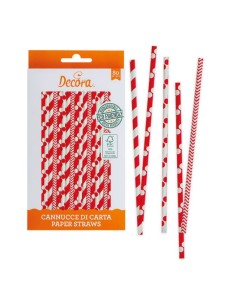 CF 80 CANNUCCE RED & WHITE 0,6X210 MM