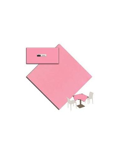 TOVAGLIE PIEGATE 100X 100 TNT ROSA CF 25