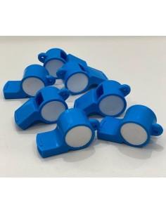 FISCHIETTO AZZURRO-BIANCO CM.6X3 CF.100