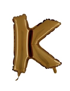 LETTERA K GOLD CM 18 CF 10