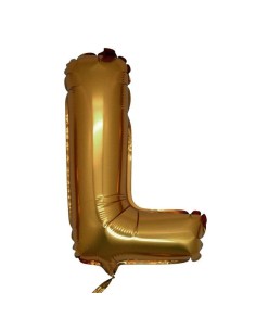 LETTERA L GOLD CM 18 CF 10