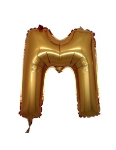 LETTERA M GOLD CM 18 CF 10
