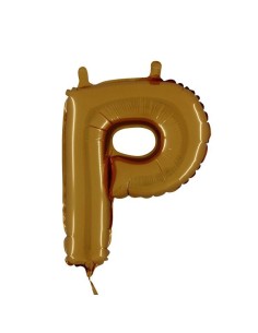LETTERA P GOLD CM 18 CF 10