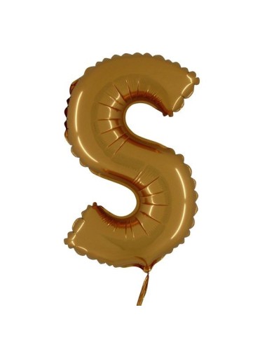 LETTERA S GOLD CM 18 CF 10