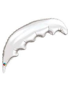 36"PALM FROND PEARL WHITE