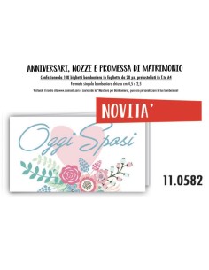 BIGLIETTINI CF 100 OGGI SPOSI