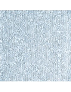 NAPKIN 33 ELEGANCE PEARL BLUE CF.15