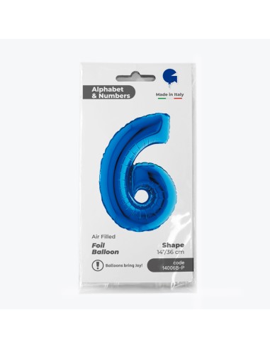 NUMERO 6 BLUE CM 35