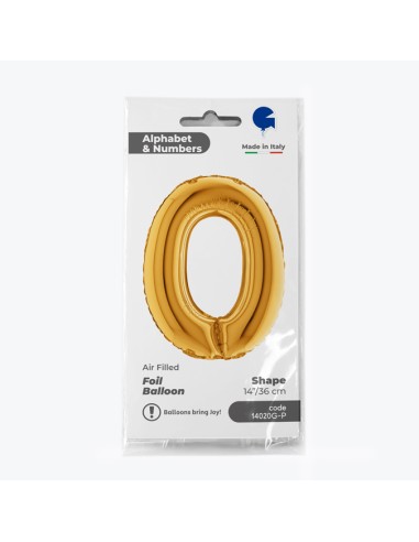 NUMERO 0 ORO CM 35