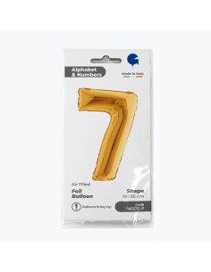 NUMERO 7 ORO CM 35