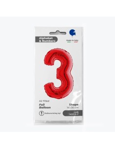 NUMERO 3 RED CM 35