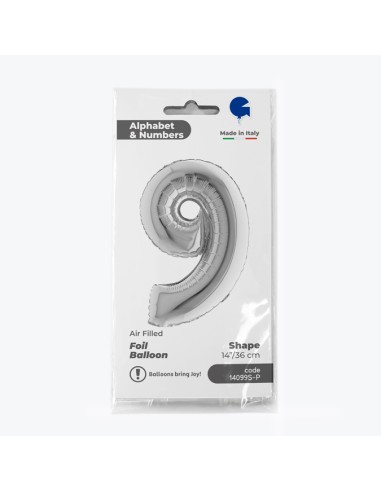 NUMERO 9 SILVER CM 35