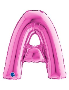 LETTERA A FUXIA CM 35