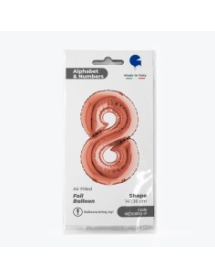NUMERO 8 ROSE GOLD CM 35