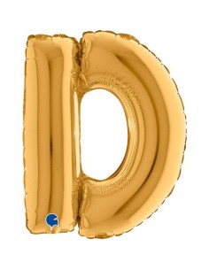 LETTERA D GOLD CM 35