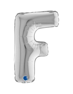 LETTERA F SILVER CM 35