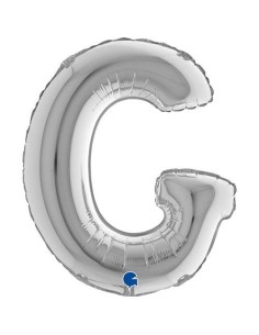 LETTERA G SILVER CM 35