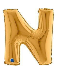 LETTERA N GOLD CM 35