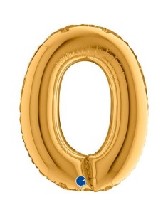 LETTERA O GOLD CM 35