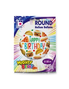 21"MIGHT FOOD BIRTHDAY