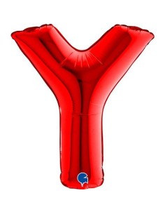 LETTERA Y RED CM 35