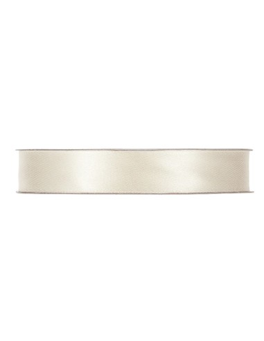 NASTRO RASO MM15X50 MT LIGHT CREAM