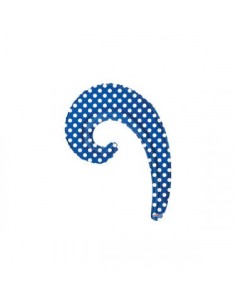 14"KURLY WAVE ROYAL BLUE POS CF 5
