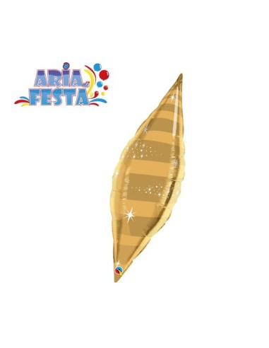 38"TAPER SWIRL GOLD
