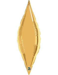 13"TAPER METALLIC GOLD CF 10