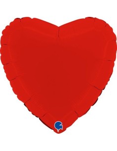 HEART 18 INC MATTE RED