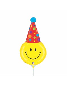 14"SMILEY PARTY HAT CF.10
