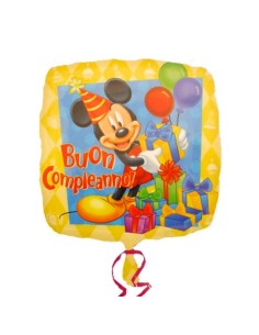 18"BUON COMPLEANNO MICKEY