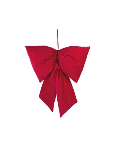 FIOCCO VELLUTO ROSSO DA APPENDERE H.88CM