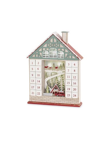 CALENDARIO CASA CON LED CM.32843